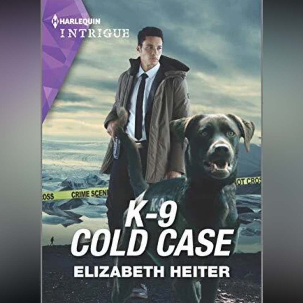 FREE! New Harlequin Intrigue K-9 Cold Case Book in LARGE PRINT - Snuggle Up! 🐶 - Picture 4 of 4